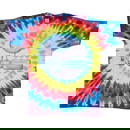 Vintage 1994 Woodstock Tie Dye Shirt 100% Cotton Blue Graphics