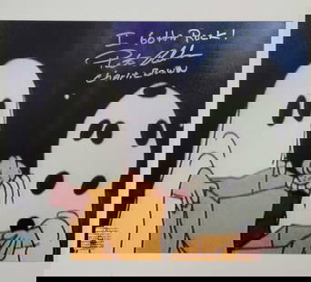 Peter Robbins Signed I Gotta Rock 8x10 Photo Charlie Brown: Peter Robbins Signed I Gotta Rock 8x10 Photo Charlie Brown This is an original 8x10 photo of Peter Robbins, best known as the voice of Charlie Brown, featuring his iconic phrase "I Gotta Rock." The ph