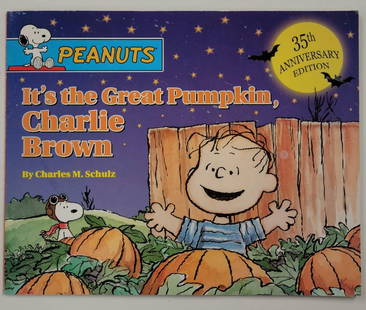 Peter Robbins Signed It's the Great Pumpkin Charlie Brown Book Peanuts Holo: Peter Robbins Signed It's the Great Pumpkin Charlie Brown Book Peanuts Holo This is an original copy of "It's the Great Pumpkin, Charlie Brown" signed by Peter Robbins, the voice of Charlie Brown. The