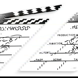 Anna Sawai Autographed Movie Clapper Shogun Toda Mariko JSA Certified: Anna Sawai Autographed Movie Clapper Shogun Toda Mariko JSA Certified This original movie clapper is autographed by Anna Sawai, known for her role as Toda Mariko. The autograph is authenticated by Jam