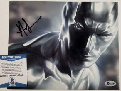 Andy Serkis Autographed 8x10 Silver Surfer Photo Beckett COA: Andy Serkis Autographed 8x10 Silver Surfer Photo Beckett COA This is an authentic signed 8x10 photograph of the Silver Surfer, personally autographed by Andy Serkis. The item is a pre-owned original p