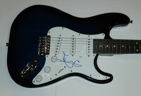 Joe Pesci Autographed Guitar Raging Bull Goodfellas Casino JSA Certified: Joe Pesci Autographed Guitar Raging Bull Goodfellas Casino JSA Certified Celebrate the legacy of Joe Pesci with this autographed guitar, featuring his signature and authenticated by James Spence Authe
