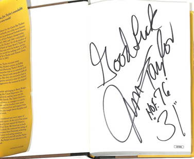 Jim Taylor Autographed The Fire Within Book Packers JSA Certified: Jim Taylor Autographed The Fire Within Book Packers JSA Certified Explore the rich history of football with this original hard cover book titled "The Fire Within," autographed by legendary Green Bay