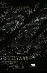 Gotham Cast Signed 11X17 Poster JSA Authenticated Ben McKenzie Jada Pinkett-Smith: Gotham Cast Signed 11X17 Poster JSA Authenticated Ben McKenzie Jada Pinkett-Smith This original 11X17 poster features an impressive collection of signatures from the cast of the acclaimed television s