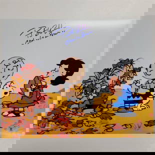 Peter Robbins Signed Charlie Brown 11x14 Photo Beckett Authenticated: Peter Robbins Signed Charlie Brown 11x14 Photo Beckett Authenticated This is an original 11x14 photo featuring Charlie Brown from the beloved Peanuts series, signed by Peter Robbins, the original voic
