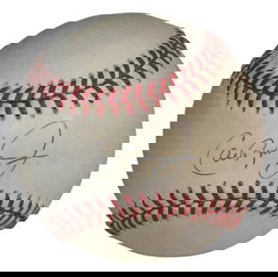 Carl Ripken Jr. Autographed Official AL Baseball PSA/DNA Orioles: Carl Ripken Jr. Autographed Official AL Baseball PSA/DNA Orioles This is an official American League baseball signed by Hall of Famer Carl Ripken Jr., celebrating his legendary career with the Baltimo