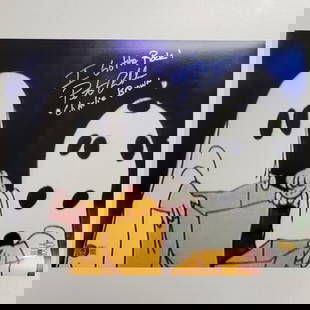 Peter Robbins Signed Charlie Brown 11x14 Photo Beckett Authenticated: Peter Robbins Signed Charlie Brown 11x14 Photo Beckett Authenticated This original 11x14 photo features Charlie Brown from the beloved Peanuts series, signed by Peter Robbins, the voice of Charlie Bro