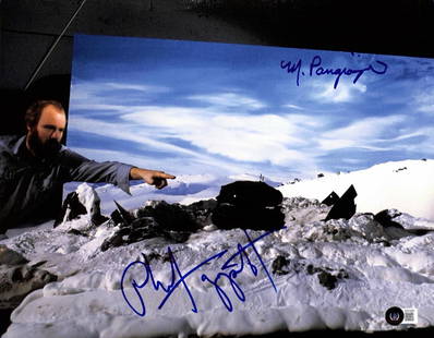 Star Wars ESB Signed 11x14 Photo Phil Tippett Michael Pangrazio Beckett: Star Wars ESB Signed 11x14 Photo Phil Tippett Michael Pangrazio Beckett This captivating 11x14 photograph captures iconic moments from Star Wars: The Empire Strikes Back, featuring the signatures of t