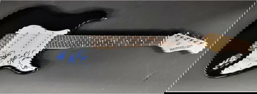 Living Colour Autographed Electric Guitar by Reid Glover Wimbish BAS Authenticated: Living Colour Autographed Electric Guitar by Reid Glover Wimbish BAS Authenticated This is an original autographed electric guitar signed by members of the acclaimed band Living Colour. The guitar fea