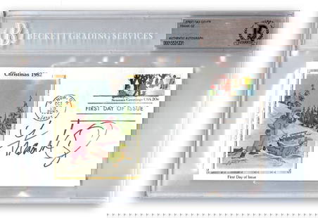 Frank Oz Signed Yoda First Day Cover Beckett Authenticated 6 x 9: Frank Oz Signed Yoda First Day Cover Beckett Authenticated 6 x 9 This autographed First Day Cover features the iconic Yoda from The Muppet Show, signed by Frank Oz. The piece comes authenticated by Be