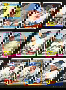 1965 Topps Baseball Card Complete Set 598 Mantle Koufax Mays Morgan: 1965 Topps Baseball Card Complete Set 598 Mantle Koufax Mays Morgan Offered is a complete 1965 Topps Baseball Card Set, featuring all 598 cards from this iconic season. Each card has been professional