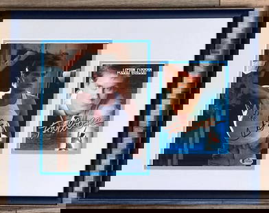 Kevin Bacon Signed Footloose 8x10 Photo Custom Framed Display: Kevin Bacon Signed Footloose 8x10 Photo Custom Framed Display This elegant display features an 8x10 photograph signed by Kevin Bacon, showcasing his iconic role as Ren McCormack in the beloved movie *