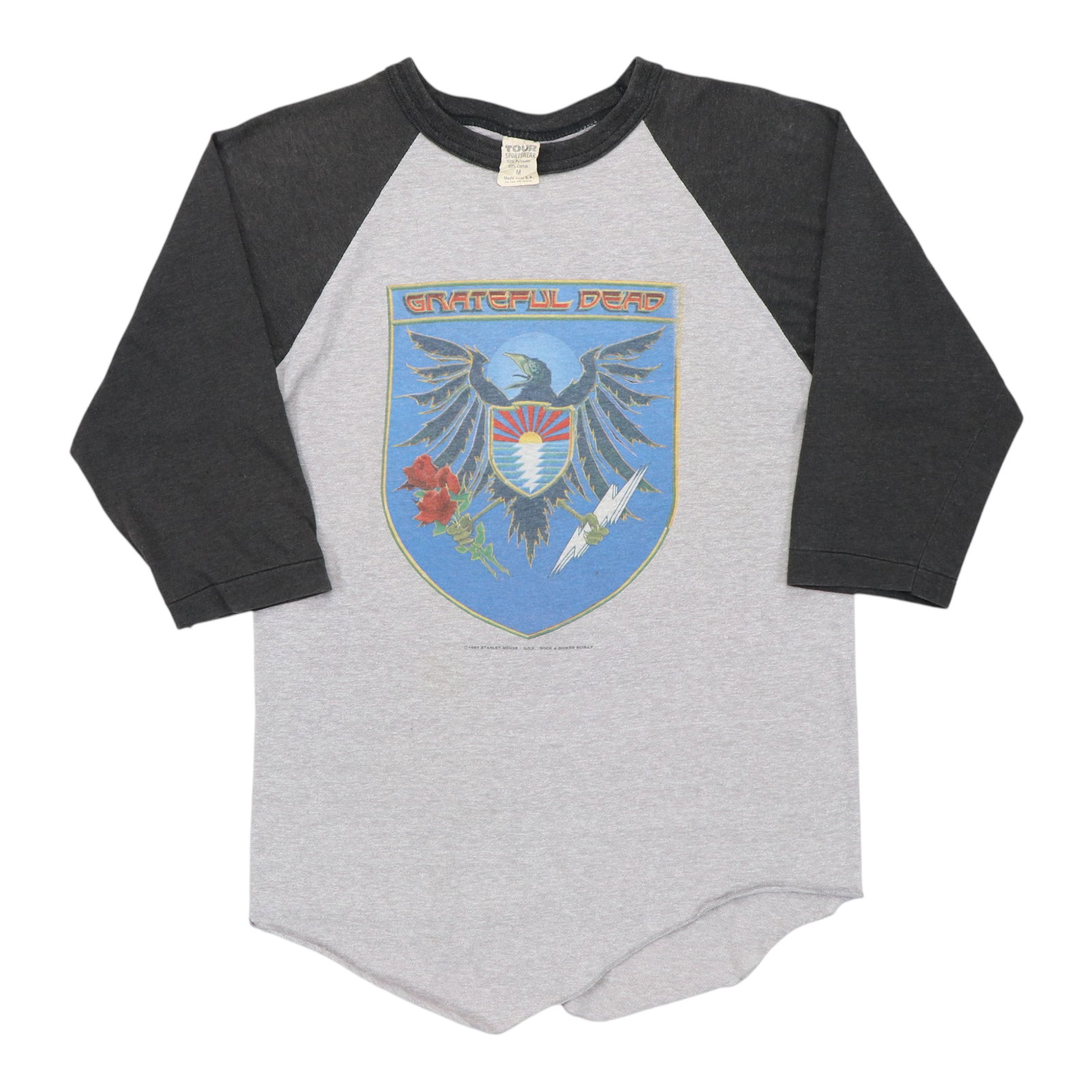 1983 Grateful Dead Vintage Summer Tour Jersey Shirt Gray: 1983 Grateful Dead Vintage Summer Tour Jersey Shirt Gray Discover this original vintage 1983 Grateful Dead Summer Tour Jersey Shirt, a true collector's item that captures the spirit of the iconic band
