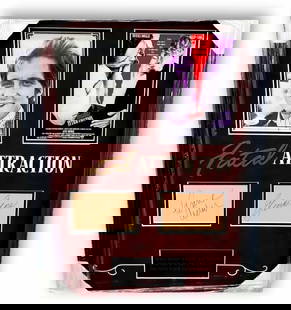Glenn Close Michael Douglas Dual Signed Framed 16x23 Fatal Attraction Photo JSA Authenticated: Glenn Close Michael Douglas Dual Signed Framed 16x23 Fatal Attraction Photo JSA Authenticated This stunning framed collage features dual autographs from acclaimed actors Glenn Close and Michael Dougla