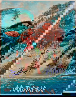 Ron Clements Signed Disney Moana 11x14 Photo Beckett Authenticated: Ron Clements Signed Disney Moana 11x14 Photo Beckett Authenticated This is an 11x14 photo from Disney's Moana, signed by Ron Clements. The autograph has been authenticated by Beckett, ensuring its aut