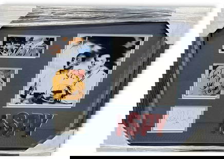 Bill Cosby Robert Culp Signed I-Spy Photo Collage Framed 22 x 17 PSA/DNA: Bill Cosby Robert Culp Signed I-Spy Photo Collage Framed 22 x 17 PSA/DNA This is an original custom-framed collage photograph featuring the autographs of Bill Cosby and Robert Culp, celebrated stars f
