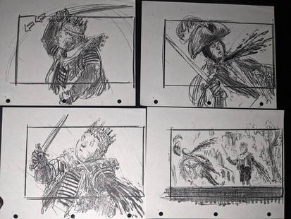 Original Addams Family Movie Storyboards Prop with COA Lot: Original Addams Family Movie Storyboards Prop with COA Lot Immerse yourself in the cinematic world of 'The Addams Family' with this unique collection of original production used storyboards. These sto