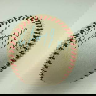 Ken Griffey Jr. #24 Signed 1988 Minor League Baseball JSA COA: Ken Griffey Jr. #24 Signed 1988 Minor League Baseball JSA COA This is an Incredible Ken Griffey Jr. #24 Pre Rookie 1988 Signed Official California League Minor League Baseball. It features the autogra