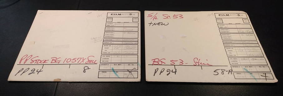 Vintage He-Man Production Art Folders Signed Filmation Animation Lot: Vintage He-Man Production Art Folders Signed Filmation Animation Lot This vintage lot features original production art folders from the iconic Filmation series "He-Man and the Masters of the Universe.
