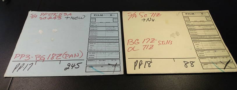 Vintage He-Man Production Art Folders Filmation Animation Lot: Vintage He-Man Production Art Folders Filmation Animation Lot This vintage art lot features production folders from the beloved animated series "He-Man" produced by Filmation. Each folder is a unique