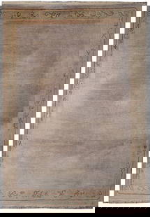 Modern Handmade Tibbet Rug 8.8 x 11.6 Pre-Owned Quality: Modern Handmade Tibbet Rug 8.8 x 11.6 Pre-Owned Quality Discover the elegance of this 8.8 x 11.6 modern handmade Tibbet rug, a striking addition to any space. Crafted with care, this pre-owned rug