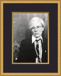 Andy Warhol II Custom Framed Offset Lithograph 14 x 16 Pop Art Print: Andy Warhol II Custom Framed Offset Lithograph 14 x 16 Pop Art Print This custom gallery-framed print features the iconic work of renowned artist Andy Warhol, titled 'Andy Warhol II.' Produced using o