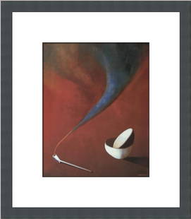 Amedee Ozenfant Smoking Room Still Life Custom Framed Art Print 14 x 13 in: Amedee Ozenfant Smoking Room Still Life Custom Framed Art Print 14 x 13 in This exquisite custom framed print features a still life titled 'Smoking Room Still Life' by the renowned artist Amedee Ozenf