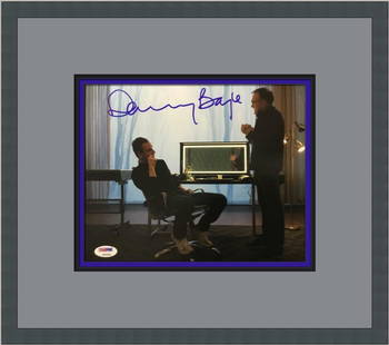 Danny Boyle Signed 8x10 Photo Custom Framed 14x16 PSA/DNA COA: Danny Boyle Signed 8x10 Photo Custom Framed 14x16 PSA/DNA COA This is a signed 8x10 photograph of Danny Boyle from the movie "Steve Jobs." The piece is custom framed to a total size of 14" x 16" using