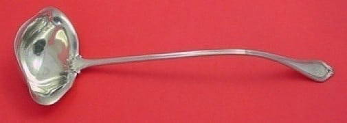 Towle Paul Revere Sterling Silver Punch Ladle 14 Inch Monogrammed: Towle Paul Revere Sterling Silver Punch Ladle 14 Inch Monogrammed This exquisite Paul Revere punch ladle is crafted from all-sterling silver by Towle, measuring 14 inches in length. The ladle features