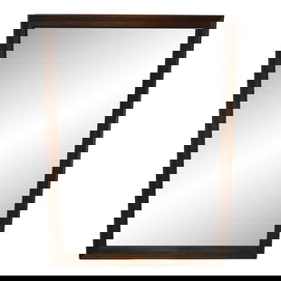 Traditional 32x44 Cherry Wood Frame Mirror Possibly by Harden or Statton: Traditional 32x44 Cherry Wood Frame Mirror Possibly by Harden or Statton This exquisite Rectangular Solid Cherry Frame Mirror features a traditional style that showcases the beauty of solid cherry woo
