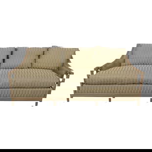 McGuire Modern White Wash Bamboo Rattan Sofa 81x35x32: McGuire Modern White Wash Bamboo Rattan Sofa 81x35x32 Elevate your living space with this stunning McGuire Modern Bamboo & Rattan Sofa. Crafted approximately 10 years ago, this piece features a stylis