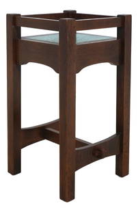 Stickley Mission Oak Tile Top Table Rare Arts & Crafts Design: Stickley Mission Oak Tile Top Table Rare Arts & Crafts Design Discover the Stickley Mission Oak Tile Top Occasional Table, a stunning piece from around 2002 that exemplifies high-quality construction
