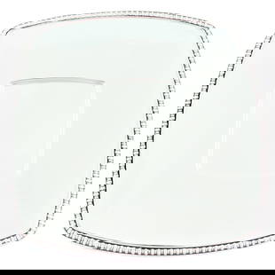 Tiffany & Co Sterling Silver Square Dish 11 in 1920s Elegance: Tiffany & Co Sterling Silver Square Dish 11 in 1920s Elegance This stunning square dish from Tiffany & Co. showcases a unique shape that stands out from traditional round or oval designs. Crafted from