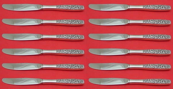Towle Contessina Sterling Silver Butter Spreader Set 12 pcs 6 5/8": Towle Contessina Sterling Silver Butter Spreader Set 12 pcs 6 5/8" Enhance your dining experience with this exquisite set of 12 butter spreaders from the Contessina pattern by Towle. Each spreader mea