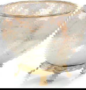 John-Richard Simply Classic Pearlized Bowl  Brass Silver Finish: John-Richard Simply Classic Pearlized Bowl Brass Silver Finish Enhance your decor with this Simply Classic Pearlized Bowl, designed in an antique or vintage style. This exquisite piece features a stun