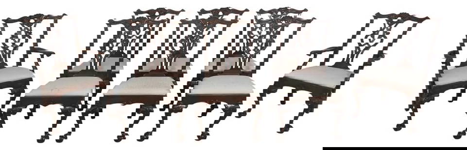Set of 8 Henredon Rittenhouse Square Chippendale Mahogany Dining Chairs: Set of 8 Henredon Rittenhouse Square Chippendale Mahogany Dining Chairs This elegant set of 8 dining room chairs from the Henredon Rittenhouse Square collection showcases exceptional craftsmanship and