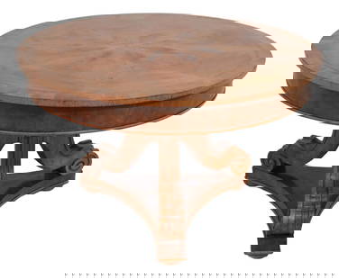 Henredon Anniversary Collection Limited Edition Round Table 20/100: Henredon Anniversary Collection Limited Edition Round Table 20/100 Introducing a stunning round center table from the renowned Anniversary Collection by Henredon, showcasing exquisite Italian craftsma