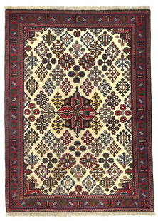 Handmade Vintage Oriental Rug 3'9 x 5'2 Tribal Geometric Wool: Handmade Vintage Oriental Rug 3'9 x 5'2 Tribal Geometric Wool Explore the charm of this Handmade Vintage Style Oriental Rug, featuring a striking tribal geometric design that enhances any space. Craft
