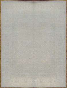 Authentic 11.10 x 14.8 Gray Chobi Peshawar Rug Handmade in Pakistan: Authentic 11.10 x 14.8 Gray Chobi Peshawar Rug Handmade in Pakistan Discover the exquisite 11.10 x 14.8 Gray Pakistani Chobi Peshawar Rug, a stunning embodiment of traditional craftsmanship. Handwoven