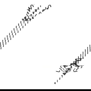 Ornate Art Nouveau Wrought Iron Plant Stand 48.25" Tall: Ornate Art Nouveau Wrought Iron Plant Stand 48.25" Tall This exquisite Antique Wrought Iron Plant Stand showcases an ornate Art Nouveau style, featuring intricate leaf and flower metalwork decoration.