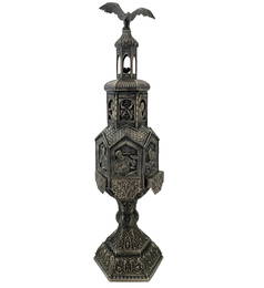 Tall Ezra Landau 925 Sterling Silver Rotating Besamim Holder 23 Inches