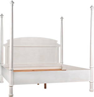 Noir King Bed White Wash Finish Mahogany English Traditional 84H x 81W x 88D: Noir King Bed White Wash Finish Mahogany English Traditional 84H x 81W x 88D This exquisite king bed showcases a stunning white wash finish that highlights the rich beauty of mahogany. Designed in the