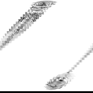 International Silver 1948 Sterling Silver Bud Vase 11 in Elegant Design: International Silver 1948 Sterling Silver Bud Vase 11 in Elegant Design This exquisite Sterling Bud Vase showcases a delicate and feminine silhouette with a tapered bottom. Crafted from sterling silve
