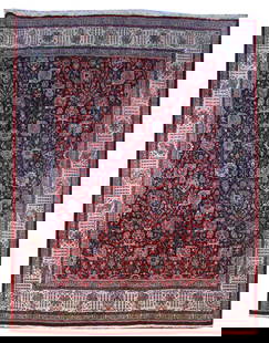 11' x 15' Brick Red Persian Tabriz Rug Handcrafted in Iran: 11' x 15' Brick Red Persian Tabriz Rug Handcrafted in Iran Introducing the exquisite 11' x 15' Brick Red Large Persian Tabriz Rug, handcrafted by skilled artisans in Tabriz, Iran. This masterpiece fea