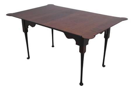 Cherry Wood Primitive Country Dining Table with Black Finish 38 x 59.5 x 30.5: Cherry Wood Primitive Country Dining Table with Black Finish 38 x 59.5 x 30.5 This exquisite Primitive Country Dining Room Table is crafted from high-quality cherry wood and features a striking black