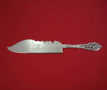 Dominick & Haff Trianon Pierced Sterling Silver Ice Cream Slice 12 1/2 inches: Dominick & Haff Trianon Pierced Sterling Silver Ice Cream Slice 12 1/2 inches This exquisite Trianon Pierced Ice Cream Slice by Dominick & Haff, measuring 12 1/2 inches, showcases the elegance of 19th