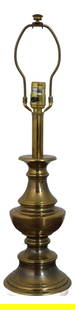 Stiffel Mid Century Brass Table Lamp 24.5 Inches Tall: Stiffel Mid Century Brass Table Lamp 24.5 Inches Tall This elegant Stiffel Mid Century Modern Table Lamp showcases a timeless design crafted from solid brass, highlighting its high-quality constructio