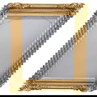 Victorian Rococo Carved Gilt Wood Frame C1880 Ornate Design: Victorian Rococo Carved Gilt Wood Frame C1880 Ornate Design This exquisite Antique Victorian Rococo Carved Gilt Wood Frame dates back to around 1880, making it a remarkable piece from the late 19th ce