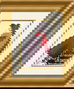 Henri de Toulouse-Lautrec Artistide Bruant Dans Custom Framed Print 18 x 21: Henri de Toulouse-Lautrec Artistide Bruant Dans Custom Framed Print 18 x 21 This exquisite custom framed print features Henri de Toulouse-Lautrec's iconic work titled 'Artistide Bruant Dans.' The prin
