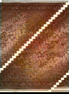 Persian Heriz Handmade Rug 8.11 x 11.11 Iran Dense Wool: Persian Heriz Handmade Rug 8.11 x 11.11 Iran Dense Wool Discover the elegance of the 8.11 x 11.11 Persian Heriz Quality Handmade Rug, a stunning piece crafted by skilled artisans in Iran. This rug sho